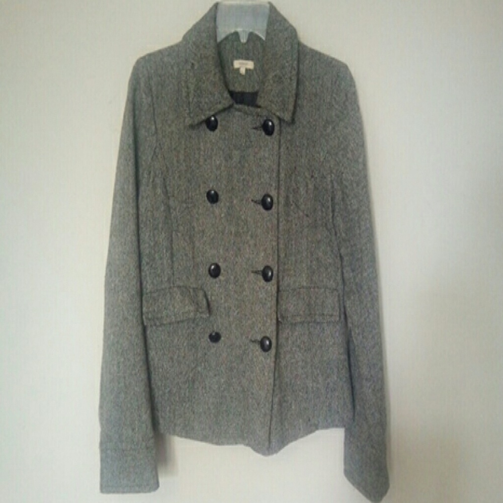 Tweed Peacoat